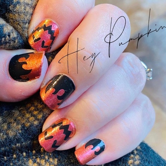 Color Street Other - *Retired* Color Street: Hey Pumpkin | Halloween Orange Black Jack O’Lantern